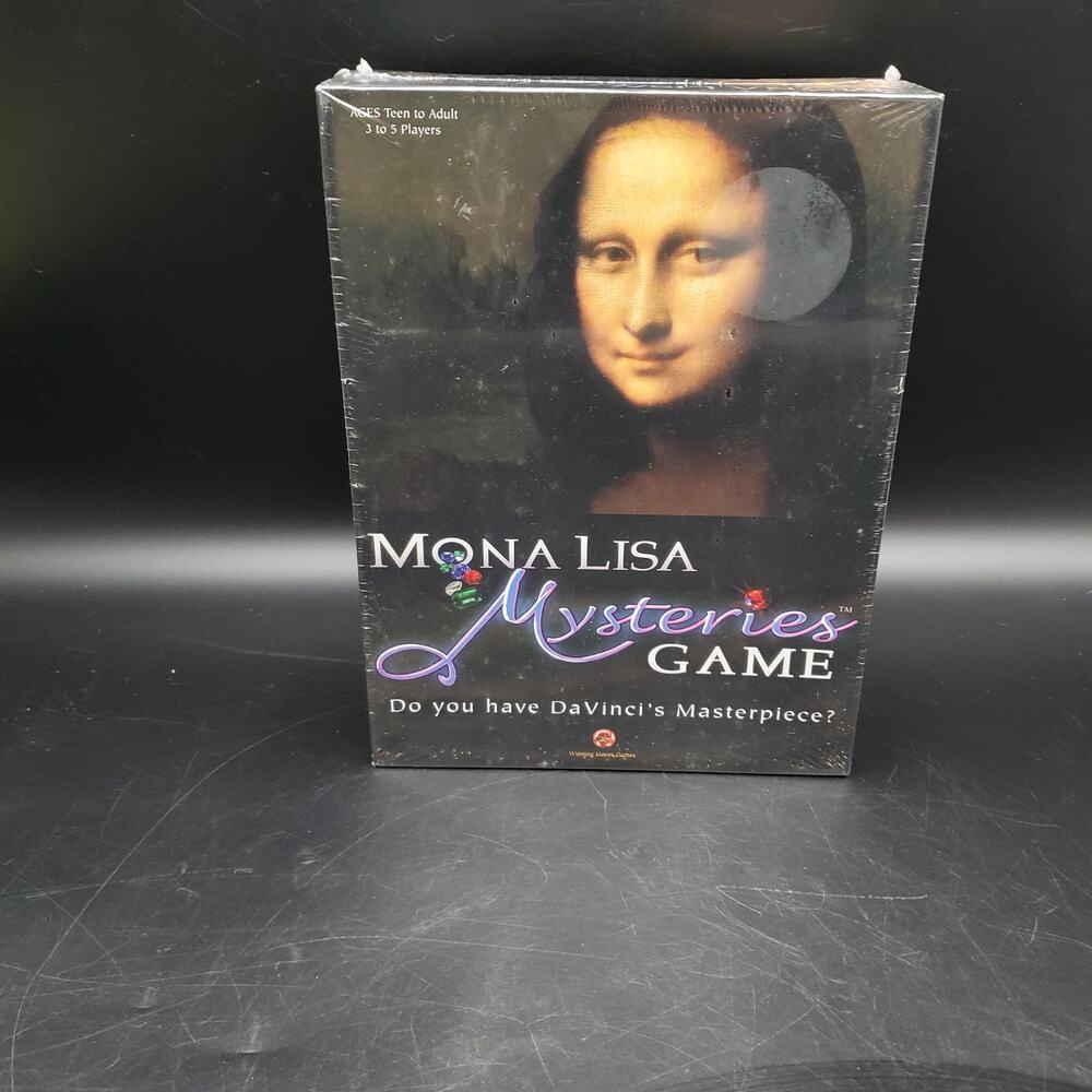 Mona Lisa Mysteries Game Sealed Winning Moves 3-5 Players